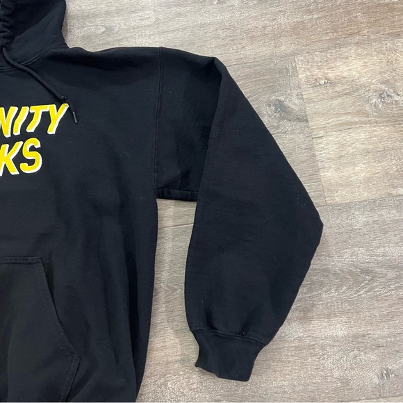 Danny Duncan Virginity Rocks Hoodie Sweatshirt Mens Medium Black And Yellow - Picture 13 of 15